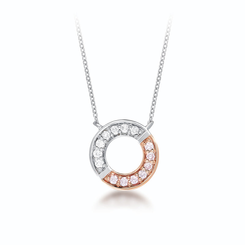 Gemini necklace white gold discount