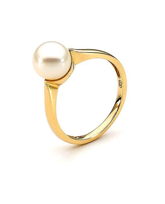 9ct Fresh Water Pearl Ring 8mm