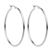 Najo Simple Hoop 2x45mm - The French Door Jewellers