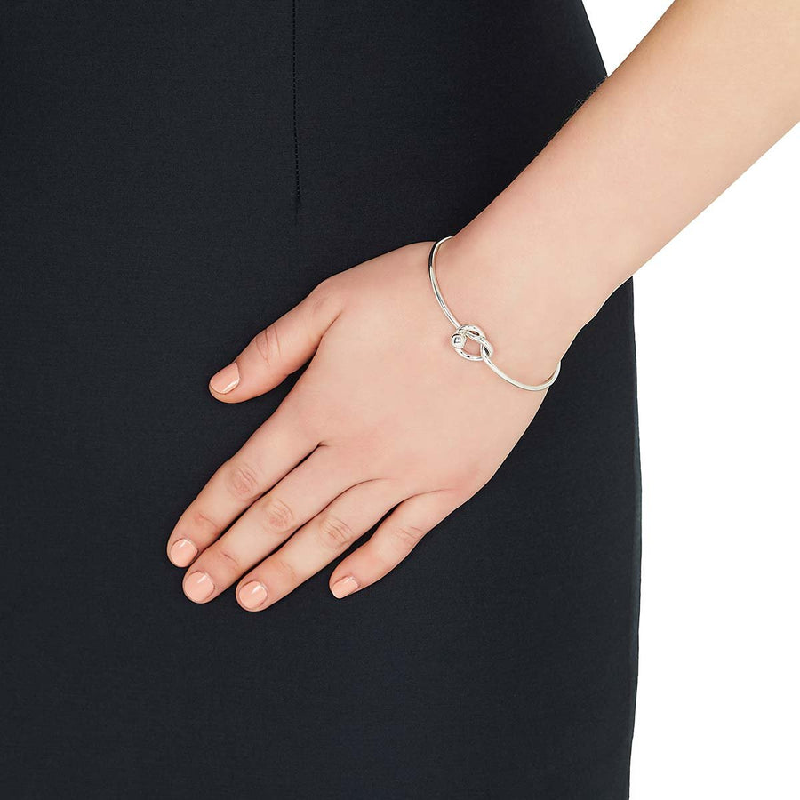 Najo You're My Love Knot Bangle - The French Door Jewellers