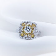 18K White Gold Diamond Ring - The French Door Jewellers