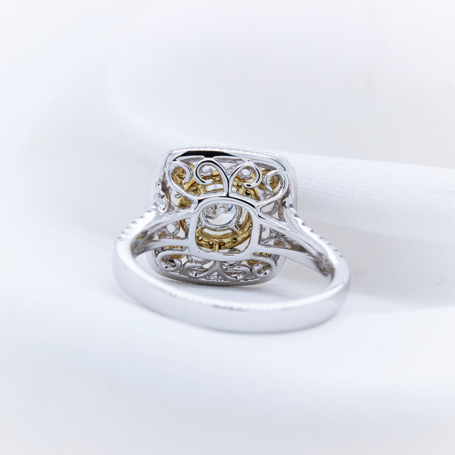 18K White Gold Diamond Ring - The French Door Jewellers