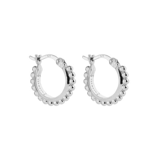 Najo Chia Silver Hoop Earrings