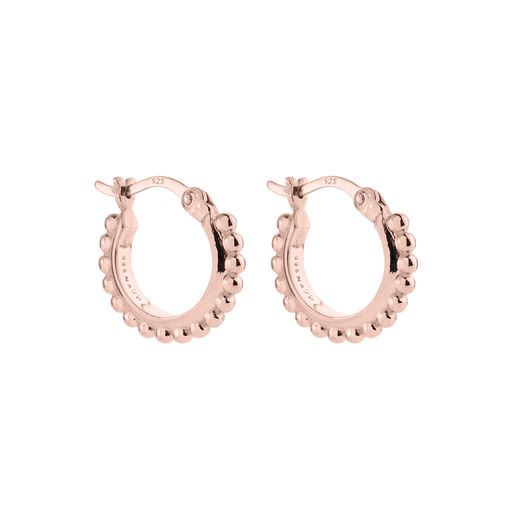 Najo Chia Rose Gold Hoop Earrings