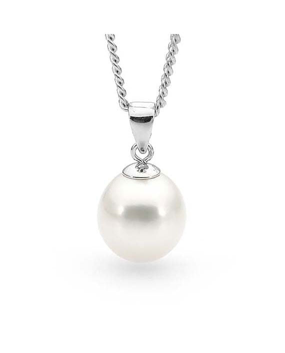 Sterling Silver Drop Freshwater Pearl Pendant