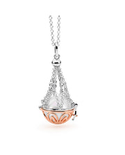 Two-Tone Adjustable Basket Necklace - The French Door Jewellers