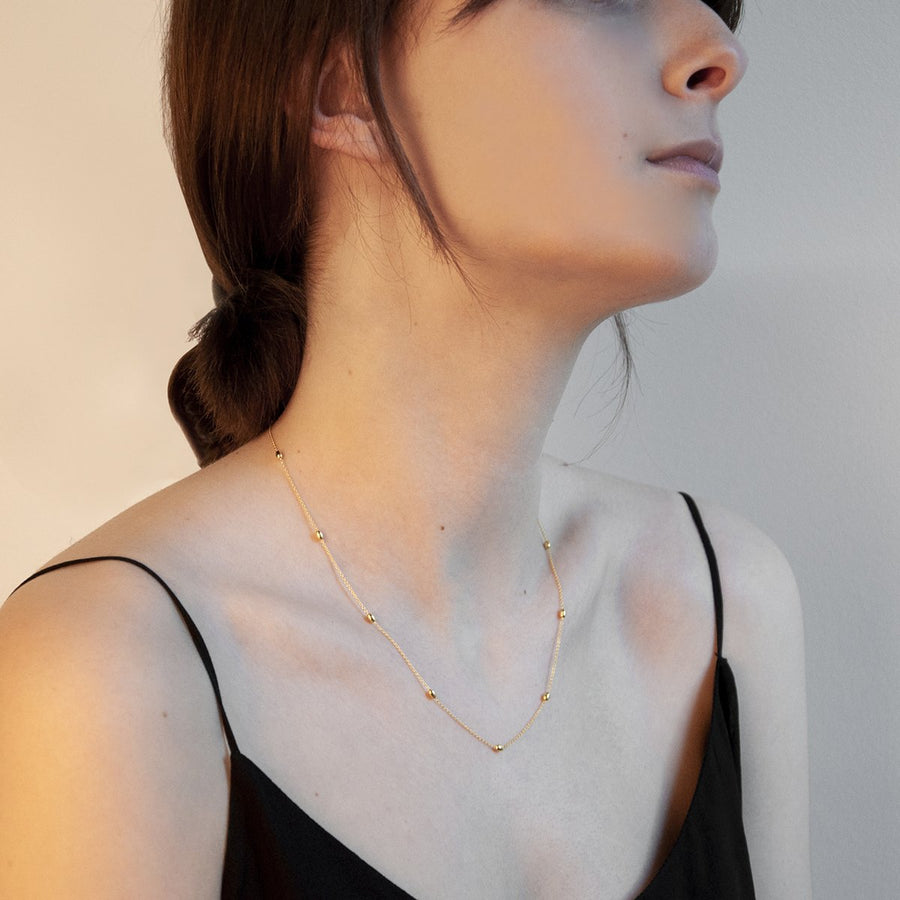 Najo Like a Breeze Gold Necklace