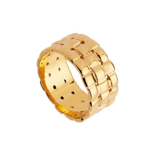Najo Weave Yellow Gold Ring