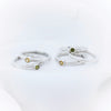 EGS - Sterling Silver Stacking Gemstone Ring - The French Door Jewellers