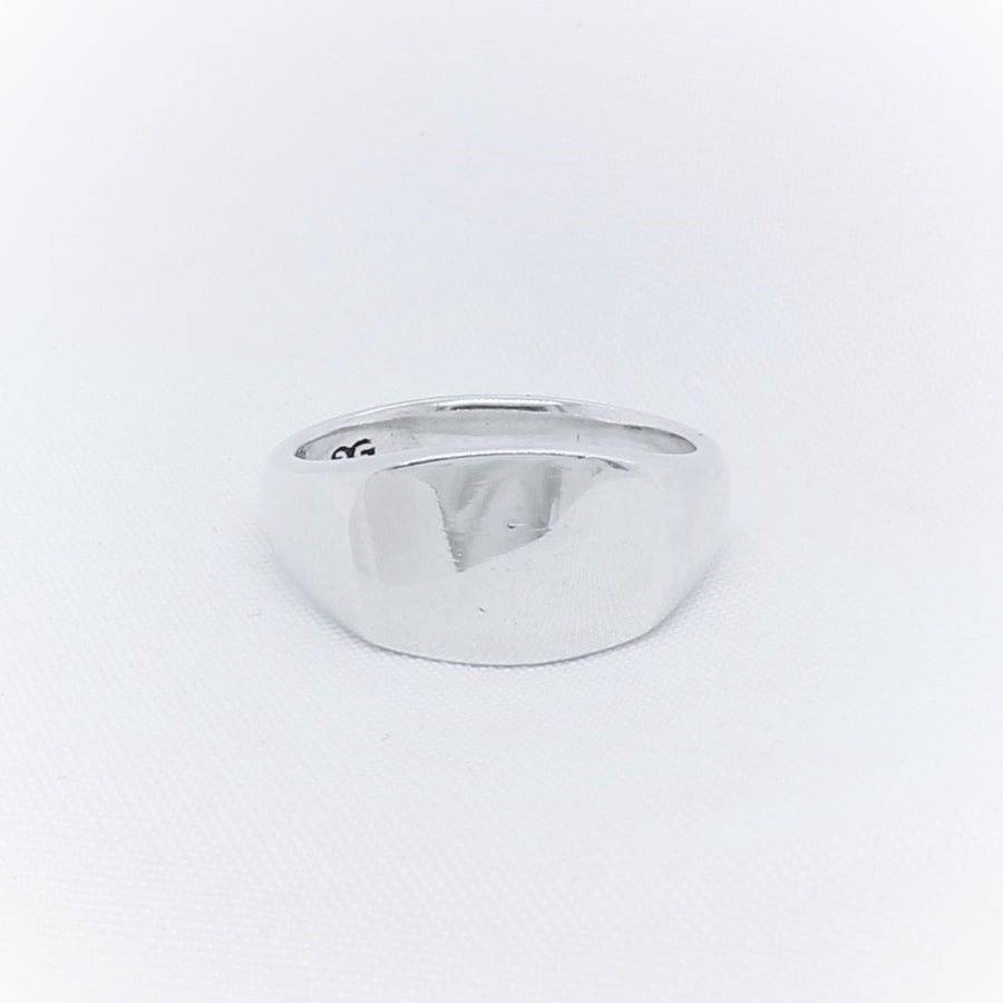 EGS - Sterling Silver Signet Ring - The French Door Jewellers